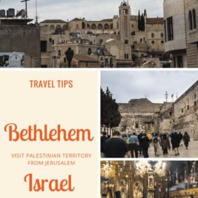 Take a day trip to Palestinian Territory and see Bethlehem. Travel is easy if you follow these tips.