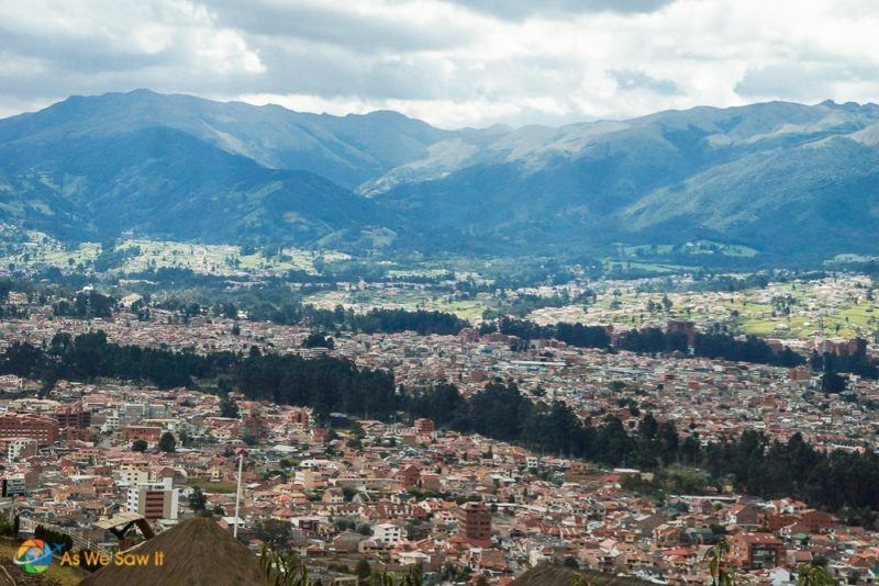 Overlooking Cuenca, Ecuador