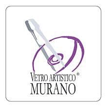 Official logo of genuine murano glass, Text says Vegtro Artistico oMurano