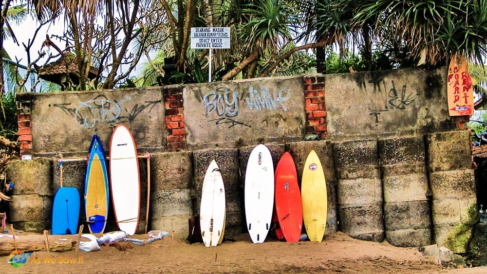 Surf Boards Canggu Bali