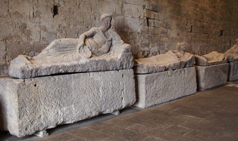 Reclining Etruscan