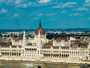 Parliament building in Budapest