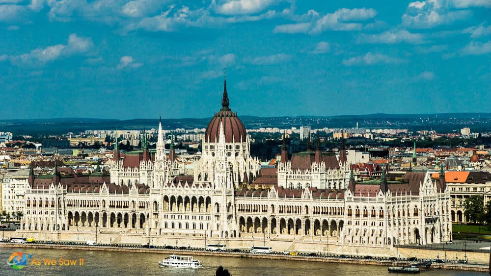 Parliament building in Budapest