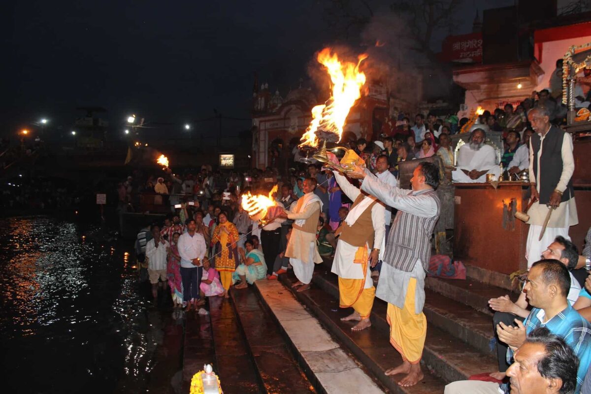 See a festival in Varanasi India