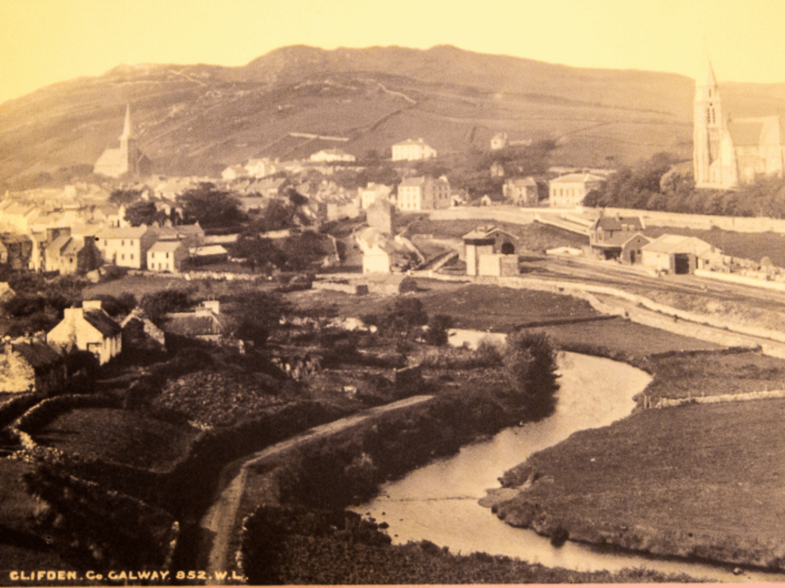 Clifden Ireland as seen in the 1800s