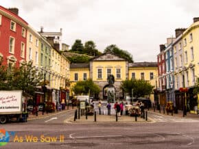 Dan's Irish Family roots include this square in Cobh Ireland