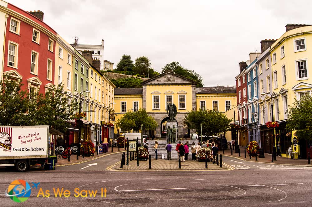 Dan's Irish Family roots include this square in Cobh Ireland