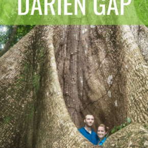 couple inside a prime forest ficus text says crossing the darien gap