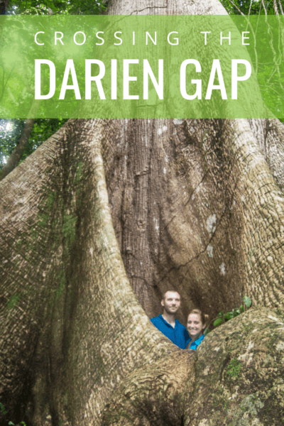 couple inside a prime forest ficus text says crossing the darien gap