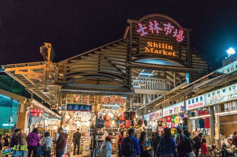 Shilin Night Market in Taipei, is one of the best places to visit in Taiwan.