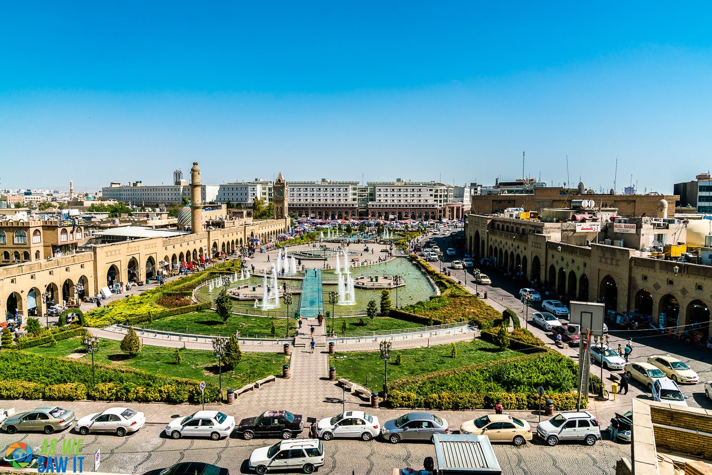 Erbil, the capital of Kurdistan