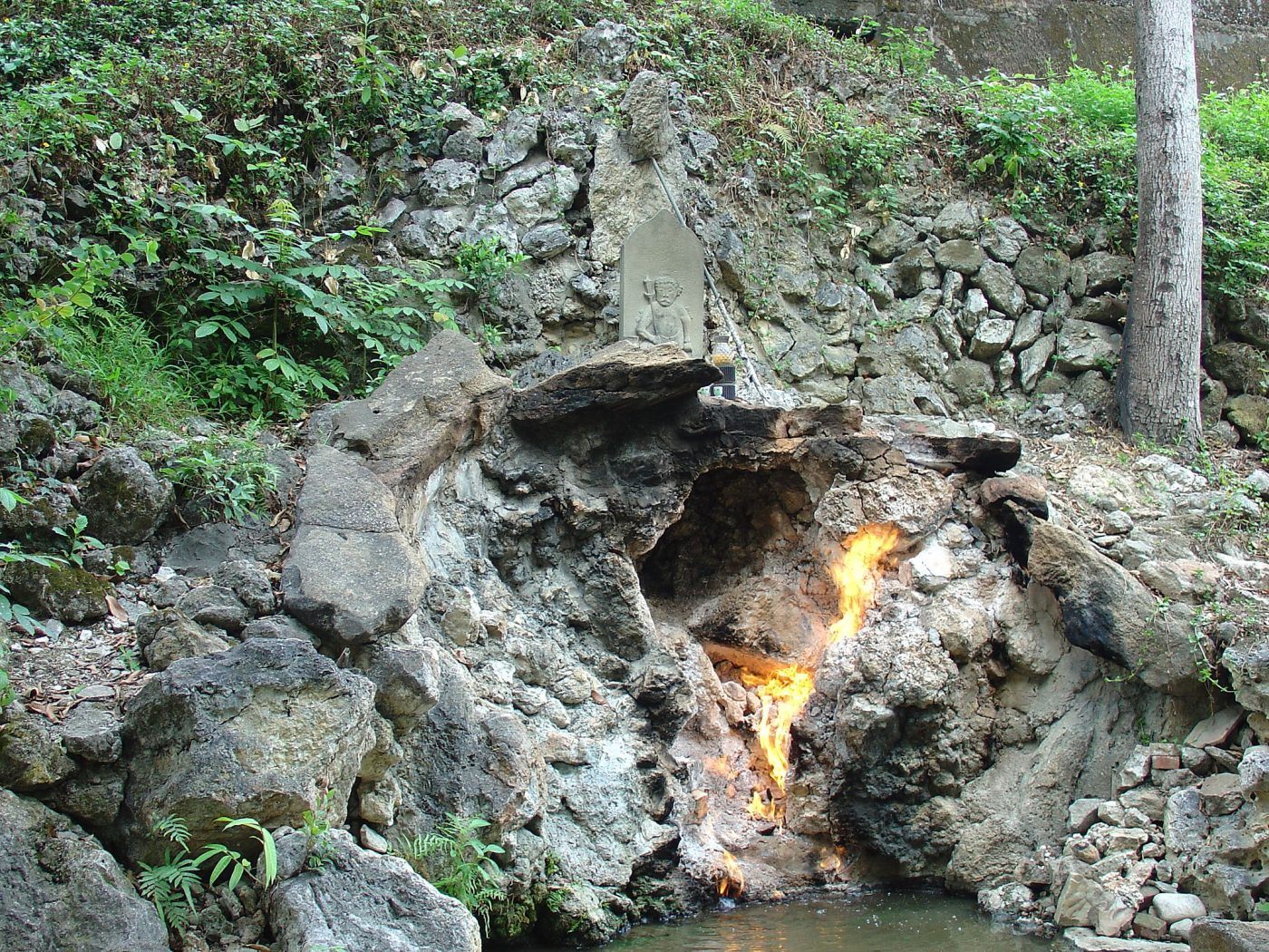 Soaking in Guanziling hot spring is one of the top things to do in Taiwan