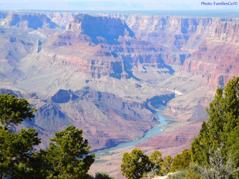 Grand Canyon Desert View Overlook - one of the things to know before traveling to Grand Canyon National Park is where the best viewpoints are.