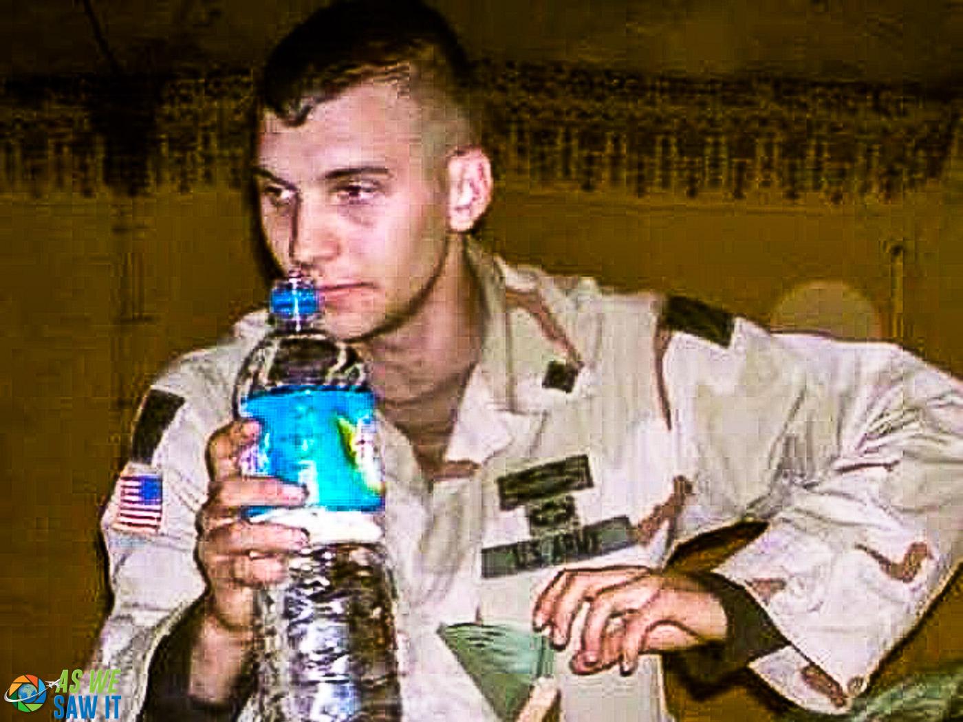 Jimmy serving in Iraq