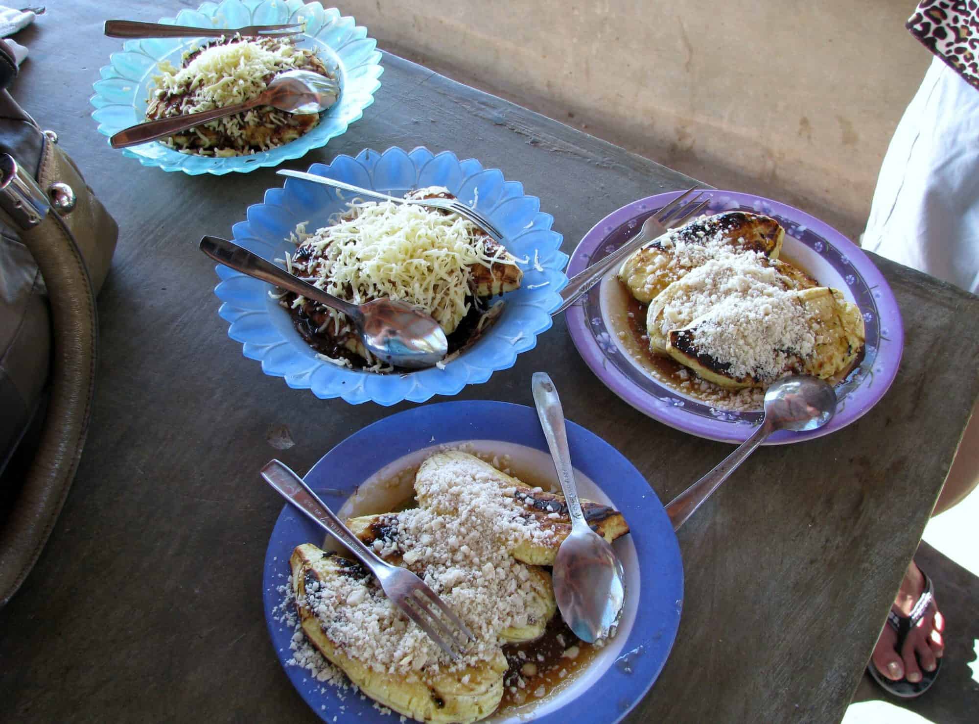 Assorted beach snacks from Pantai Lasiana, Kupang, Indonesia