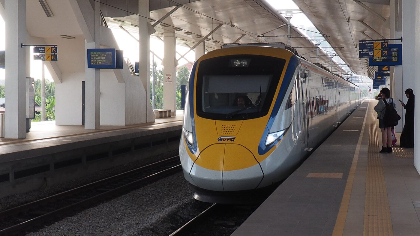 Inter-city Train in Malaysia