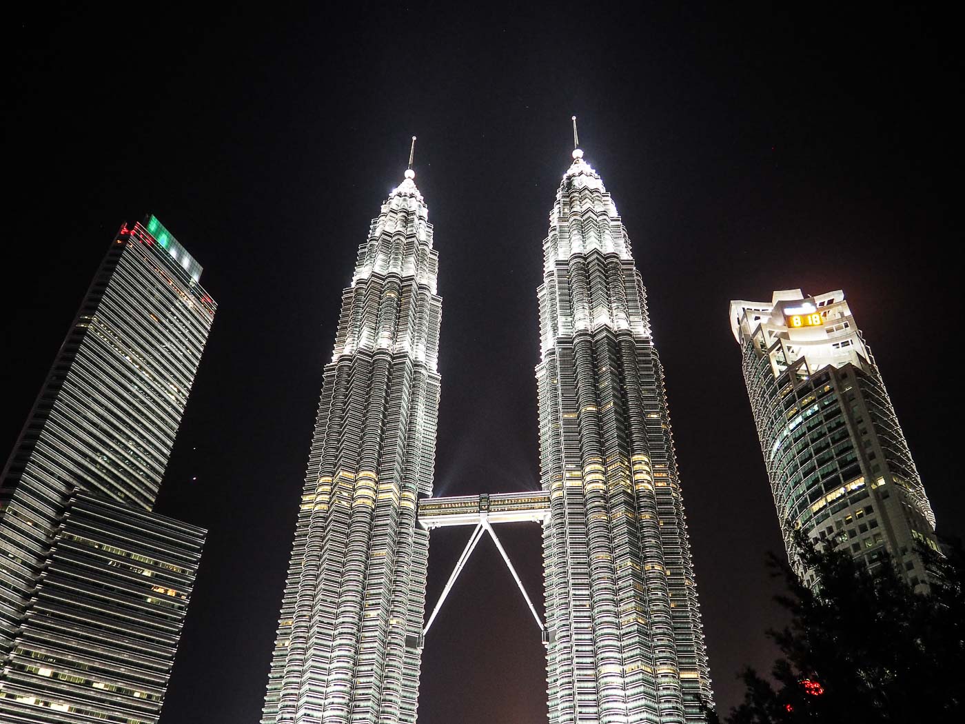 Petronas twin towers in Kuala Lumpur