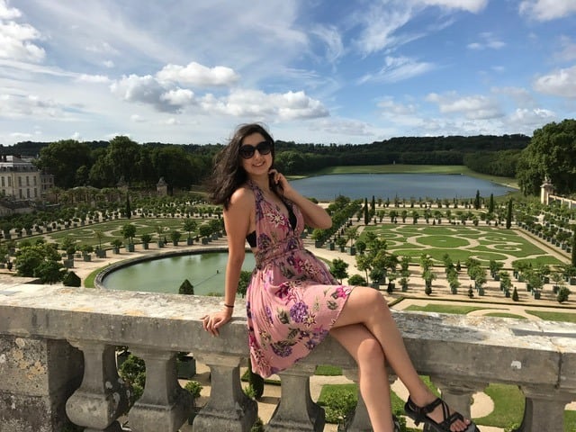 Versailles portrait from first trip to Paris