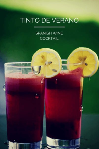 tinto de verano Europe, Spain