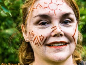 amazon indian face painting