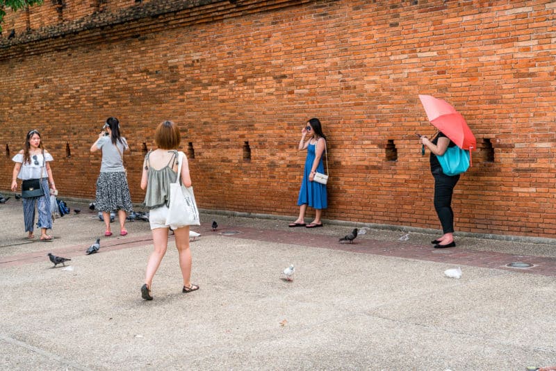 chiang mai city wall