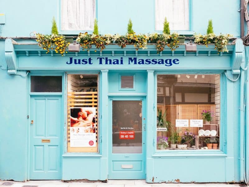 Thai massage shop