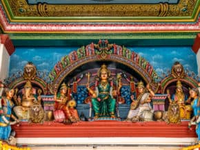 female goddesses at sri mariammam temple