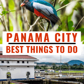Collage text says best things to do in panama city panama