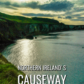 Cliffs on Northern Ireland coastal route