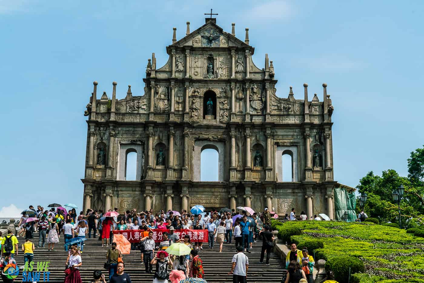 Ruins of St. Pauls in Macao