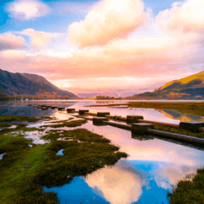Lake in Glencoe Scotland