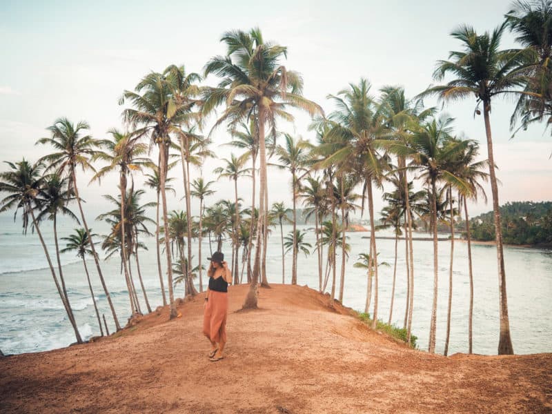 Woman on Coconut Tree Hill