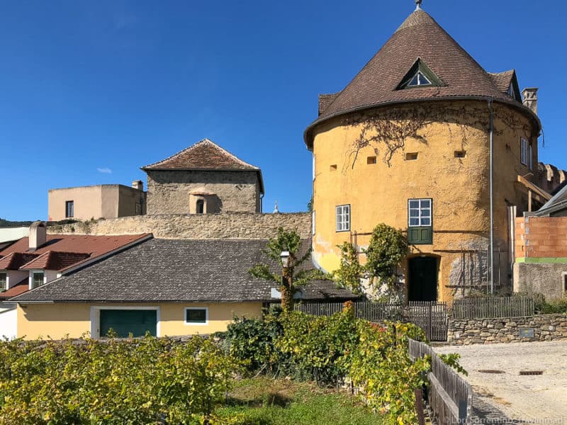 entryway to Durnstein castle