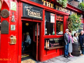 Temple bar in dublin