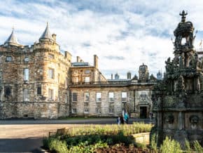 Holyrood castle, Edinburgh, Scotland