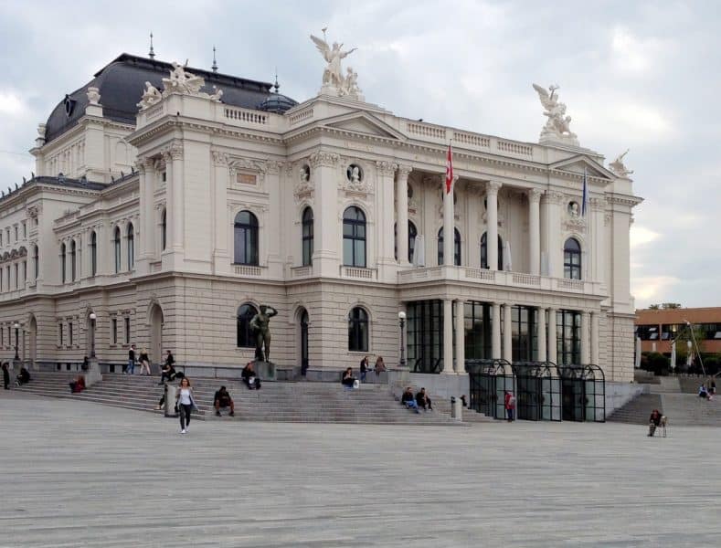 Zurich Opera House, one of the attractions 