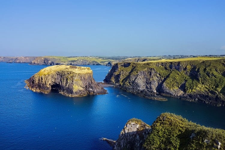 St Davids coastline