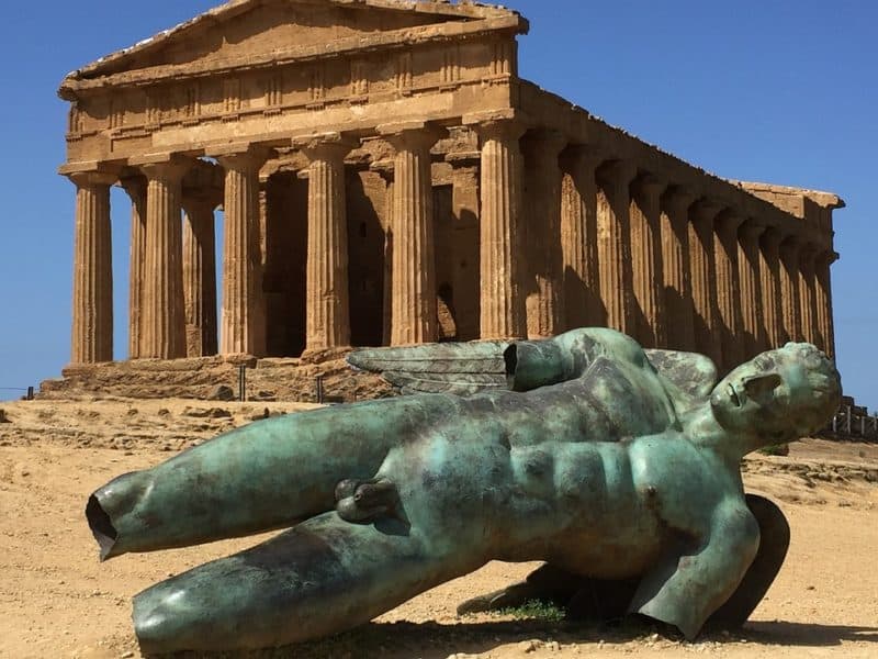 greek temple in the valley of the temples