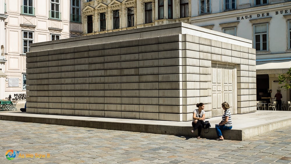 Jewish holocaust memorial in Vienna