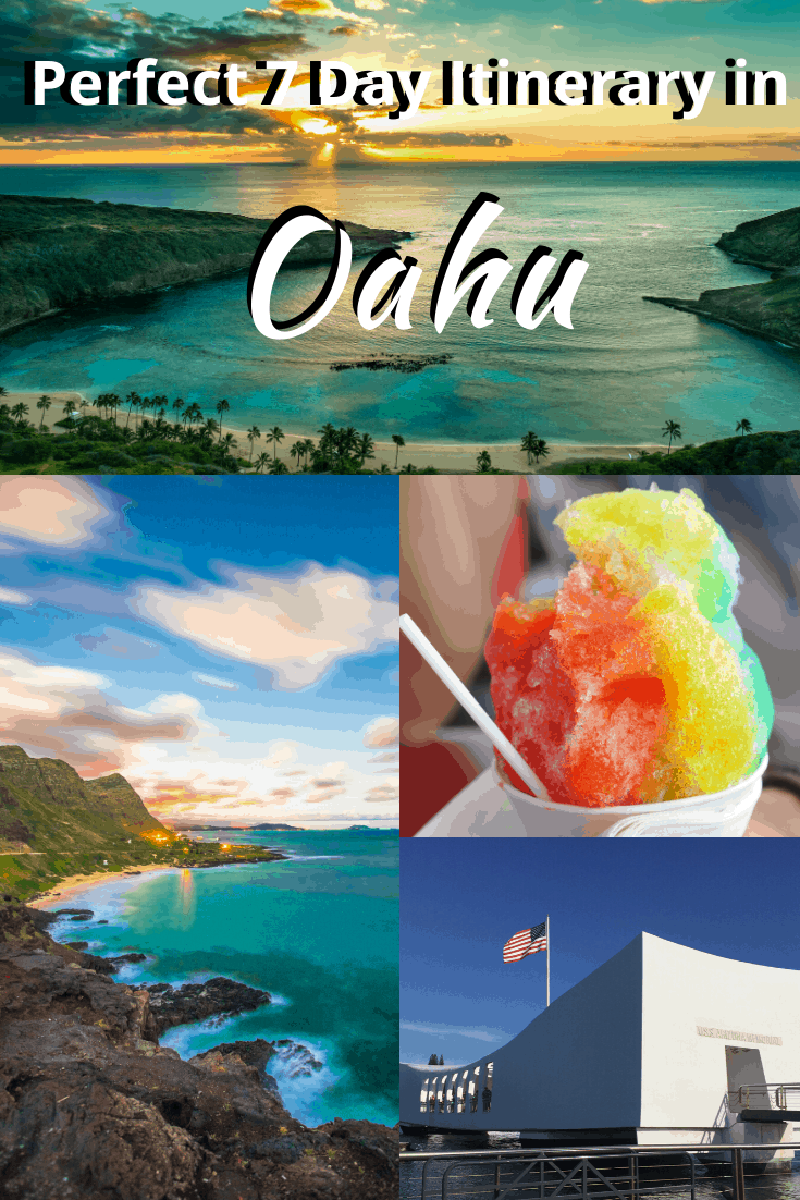 What to Do in Honolulu for a Week 7 Day Oahu Itinerary