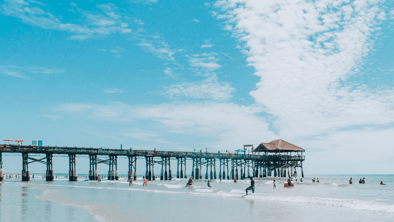 Pier at Cocoa Beach Florida