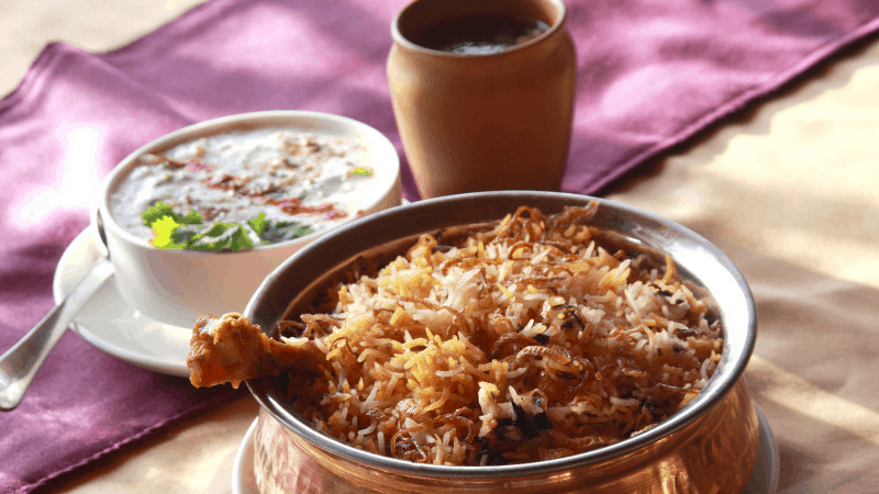 Hyderabadi biryaniÂ