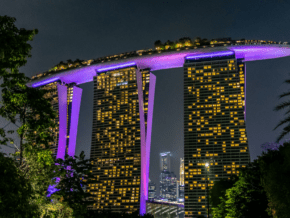 Marina Bay Sands at night