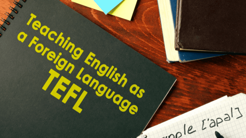 Book for getting a TEFL certificate