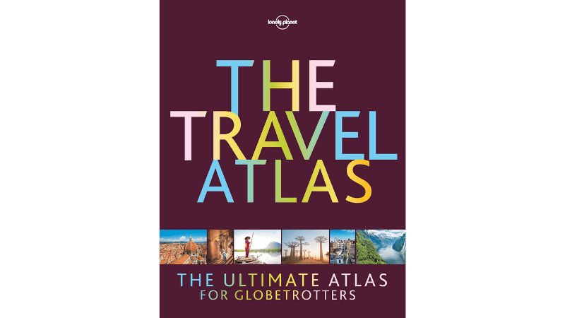 cover of The Travel Atlas, a Lonely Planet travel book