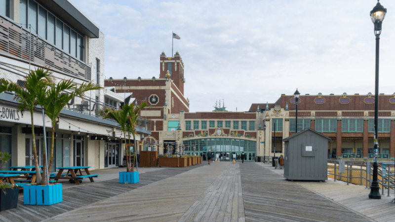 Asbury Park boardwalk