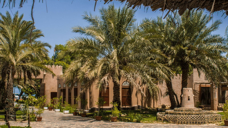 Old Buildings in Abu Dhabi Heritage Buildings