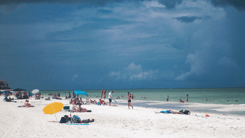 You'll enjoy beaches at many Florida spring break locations