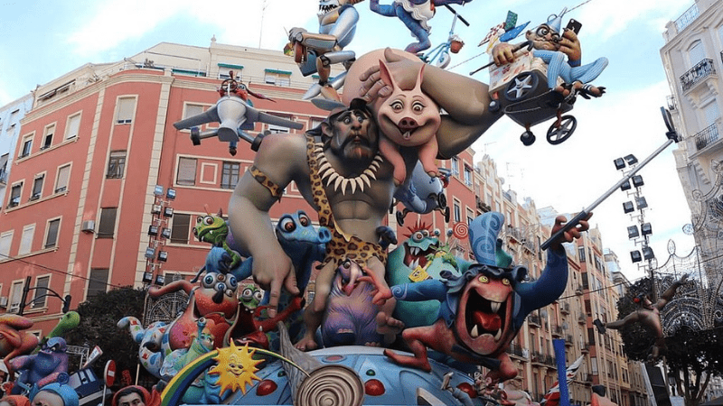 Fallas Effigy in Valencia