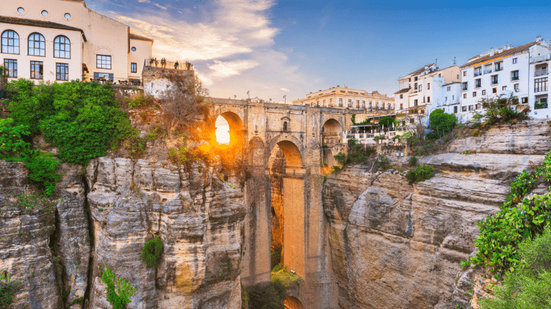 Bridge in Ronda Spain